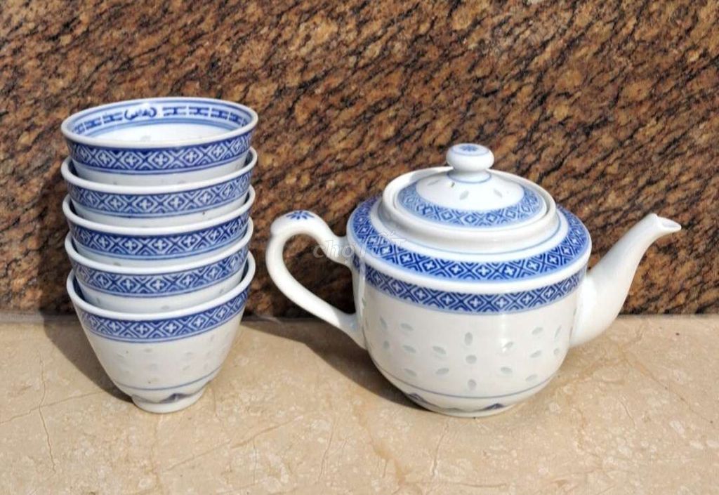 Bộ bình trà Gốm sứ Trung Quốc Cổ điển. Mua bán Dụng cụ nhà bếp tại Quận Bình Tân Tp Hồ Chí Minh được đăng bởi tam hình 1