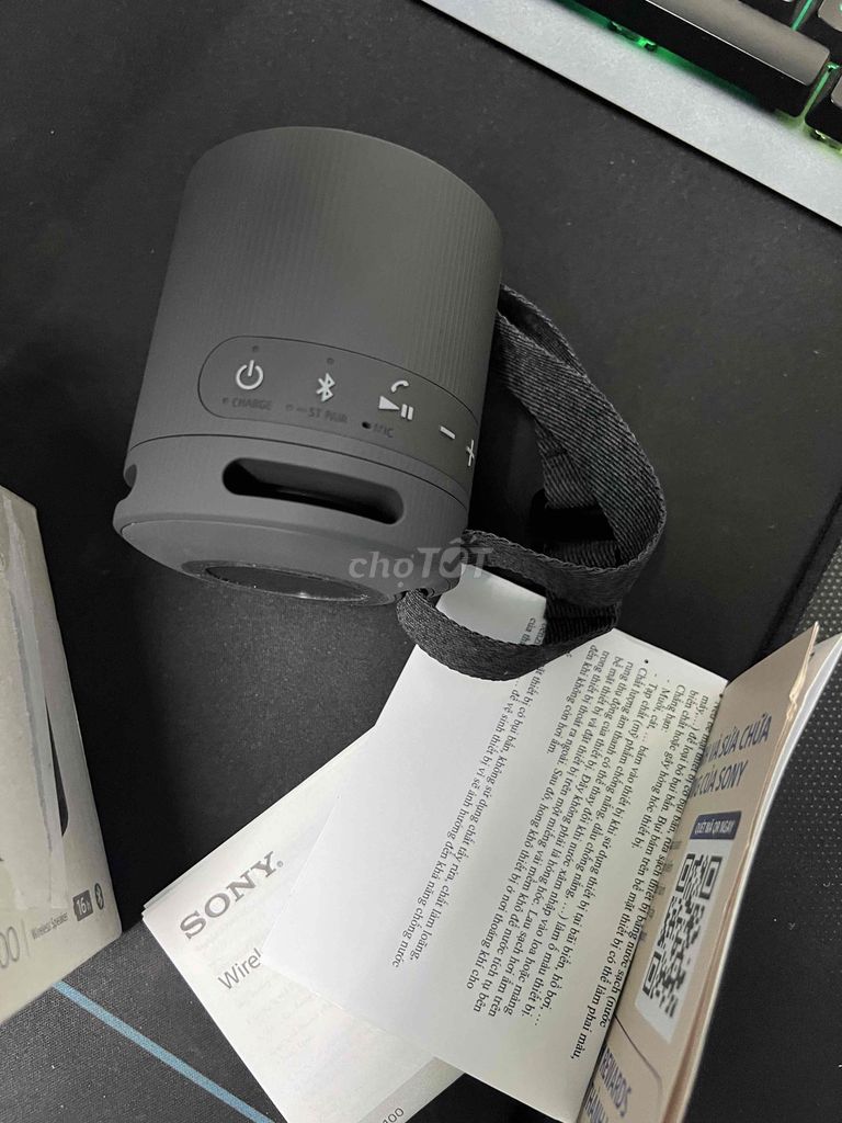 Loa Bluetooth Sony XB100 Xám Gần như mới. Mua bán Tivi, Âm thanh tại Quận 3 Tp Hồ Chí Minh được đăng bởi Tung Thanh hình 1