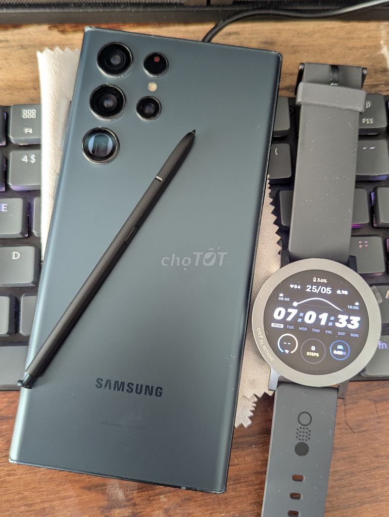 Samsung S22 Ultra 512G Quốc tế 2Sim vật lí Zin all. Mua bán Điện thoại tại Thành phố Vũng Tàu Bà Rịa - Vũng Tàu được đăng bởi     hình 1