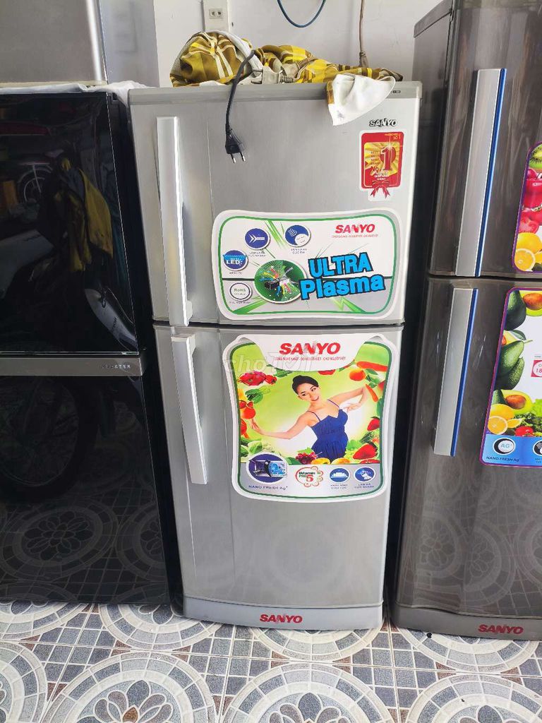 Tủ lạnh Sanyo 180 lít Bạc. Mua bán Tủ lạnh tại Quận Cái Răng Cần Thơ được đăng bởi Điện lạnh Hoàng Hảo  hình 1
