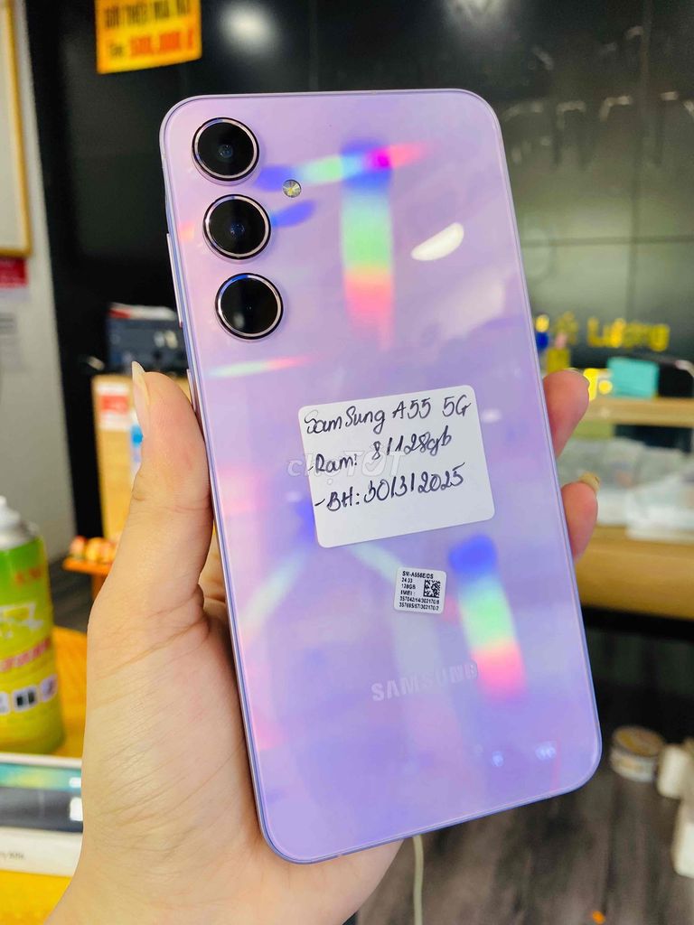 SAMSUNG A55 (8/128GB) - GIÁ SIÊU TỐT 🔥🔥