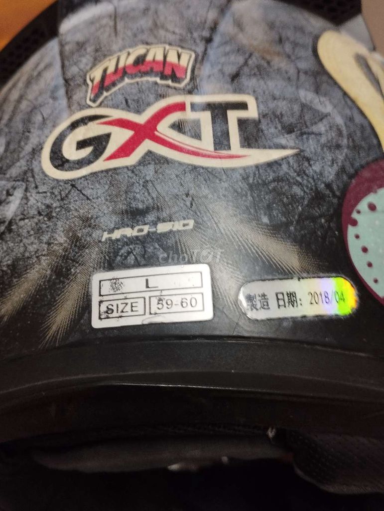 Thanh lý mũ bảo hiểm GXT size L như ảnh