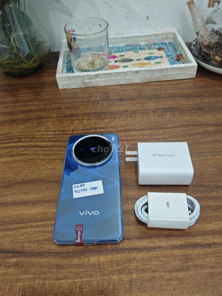 Vivo X200 5G 12/512 Xanh sạc 80w có ship COD. Mua bán Điện thoại tại Quận Hoàng Mai Hà Nội được đăng bởi Trần Ngọc Hiếu hình 1