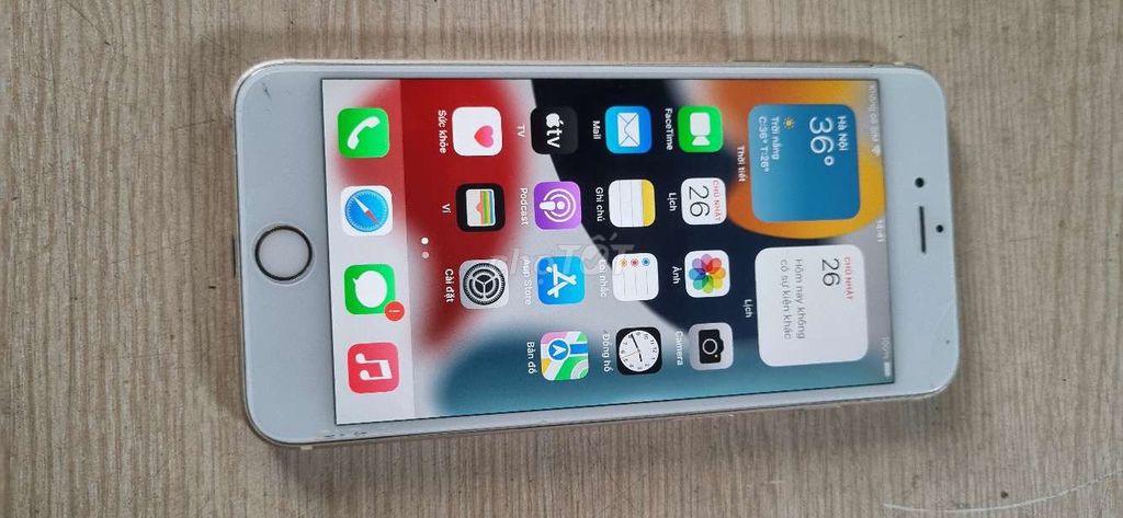 Apple iPhone 6s Plus Vàng Nứt kính nhẹ. Mua bán Điện thoại tại Thành phố Biên Hòa Đồng Nai được đăng bởi LAPTOP PC Tùng Sơn hình 1