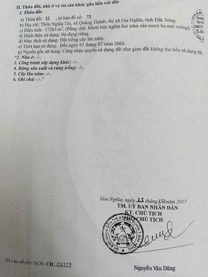 Cho thuê đất Gia Nghĩa Đak Nông giá 300 triệu/ tháng. Cho thuê đất tại Thành phố Gia Nghĩa Đắk Nông được đăng bởi Nam Phạm