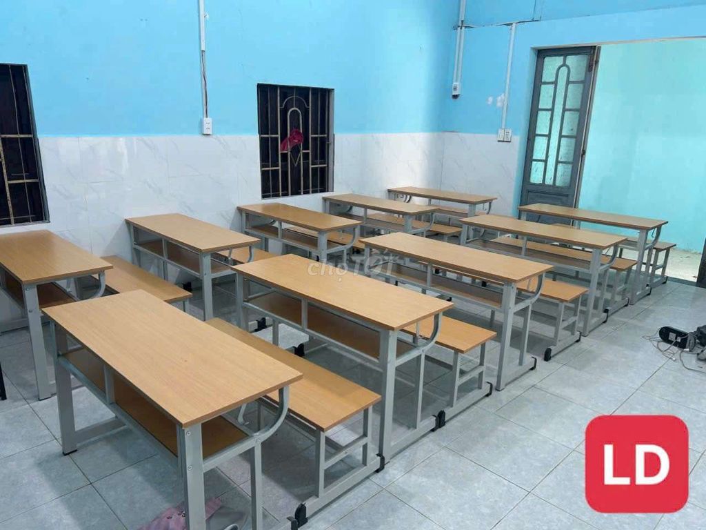 Bộ bàn ghế học sinh,dạy học sale giá rẻ. Mua bán Đồ dùng văn phòng tại Quận Cẩm Lệ Đà Nẵng được đăng bởi Mimon shop hình 1