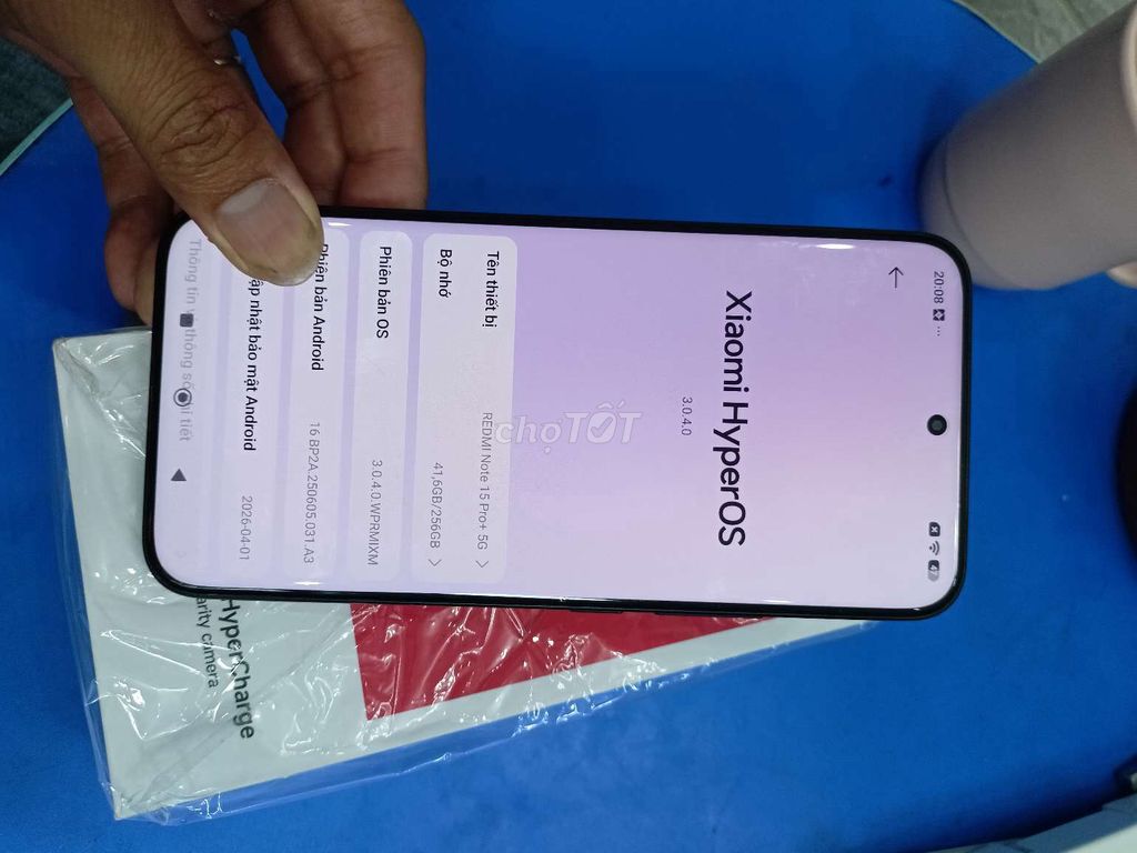 Xiaomi Redmi Note 15 Pro 5G 12/256GB như new tgdd. Mua bán Điện thoại tại Quận Bình Thuỷ Cần Thơ được đăng bởi CH Thuan Mobile hình 1