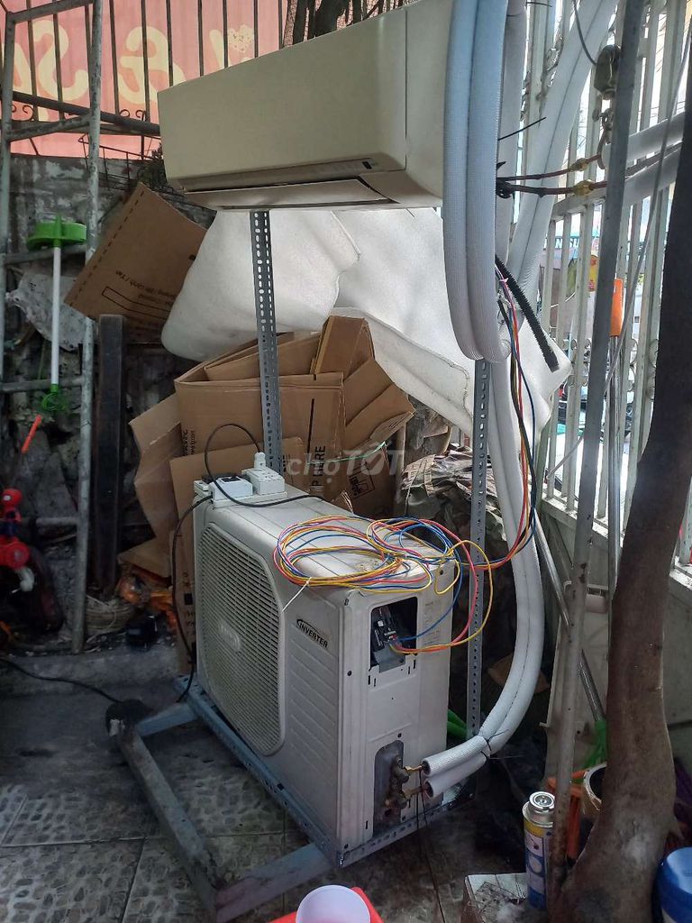 Sanyo inverter 1,5HP bao lắp đặt siêu bềnh . Mua bán Máy lạnh, điều hoà tại Quận 1 Tp Hồ Chí Minh được đăng bởi Phạm Công Thiện hình 1