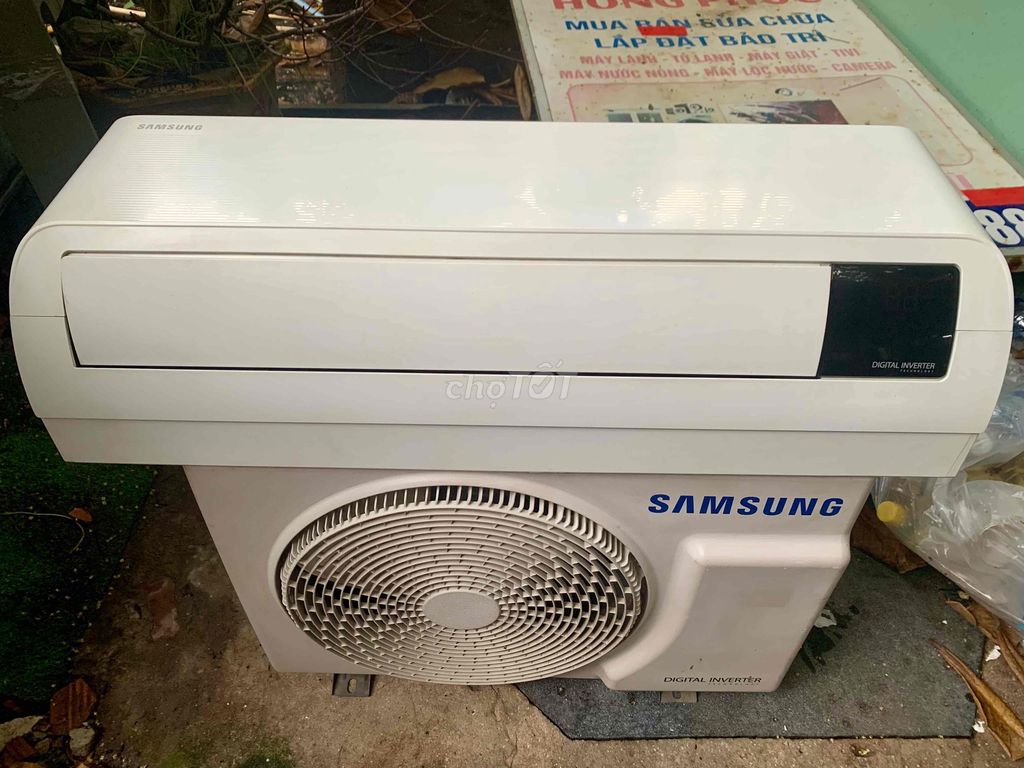 Máy lạnh Samsung 1hp Inverter. Mua bán Máy lạnh, điều hoà tại Quận 7 Tp Hồ Chí Minh được đăng bởi Điện Lạnh Hồng Phúc hình 1