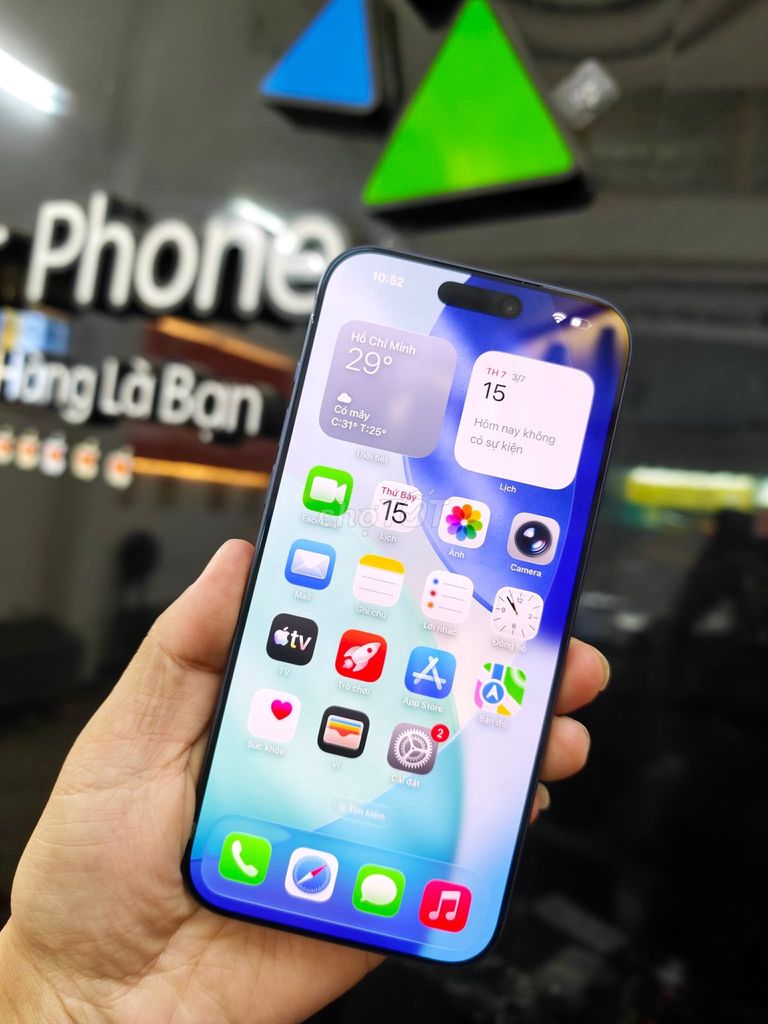 Apple iPhone 17 Pro Max 1TB xanh sạc 7 lần quốc tế. Mua bán Điện thoại tại Quận Hải Châu Đà Nẵng được đăng bởi Your Phone hình 1