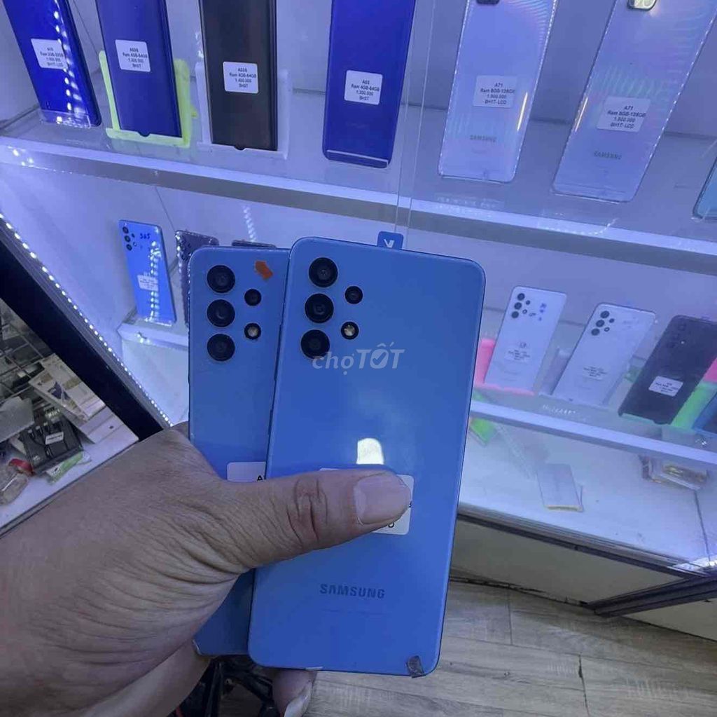 Samsung A32 Ram 6G-128GB zin đẹp có NFC BH3T. Mua bán Điện thoại tại Quận Bình Tân Tp Hồ Chí Minh được đăng bởi Di Động khmer saigon hình 1
