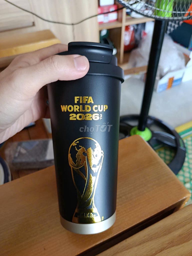 Bình giữ nhiệt FIFA World Cup 2026 Inox 520ml. Mua bán Dụng cụ nhà bếp tại Thành phố Buôn Ma Thuột Đắk Lắk được đăng bởi Đỗ Trung Kiên  hình 1