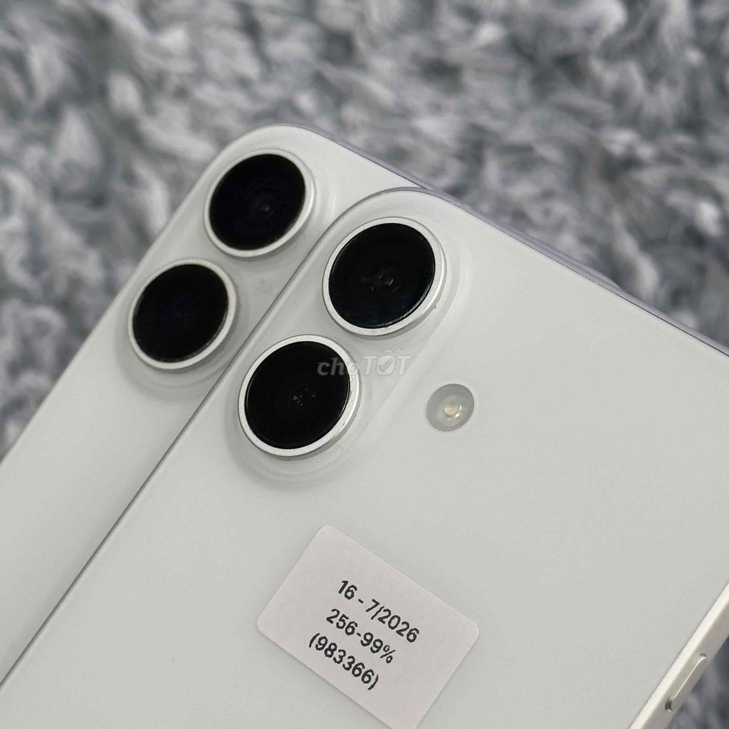 iPhone 16 128-256G Trắng💎Sim Vật Lý🔥Góp Nợ Xấu. Mua bán Điện thoại tại Quận Ngô Quyền Hải Phòng được đăng bởi TRAN SONG HA hình 1