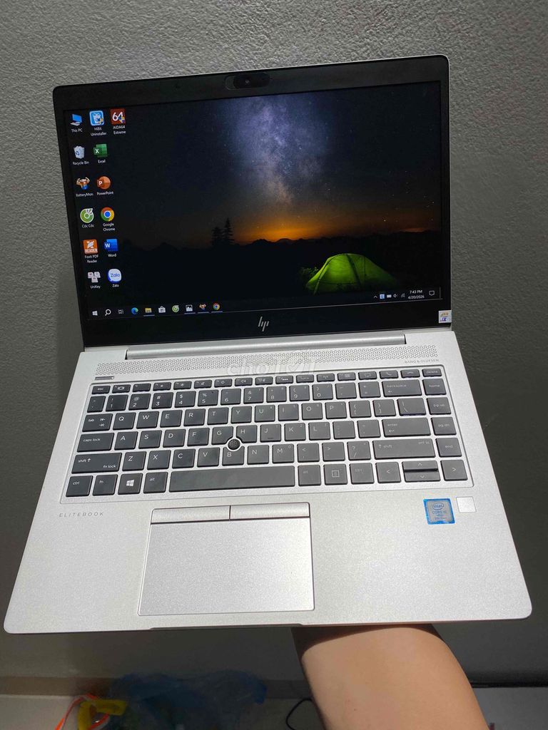 HP Elitebook 840 G6 i5 8GB/256GB Like new. Mua bán Laptop tại Quận Cầu Giấy Hà Nội được đăng bởi Nguyễn Văn Thắng hình 1