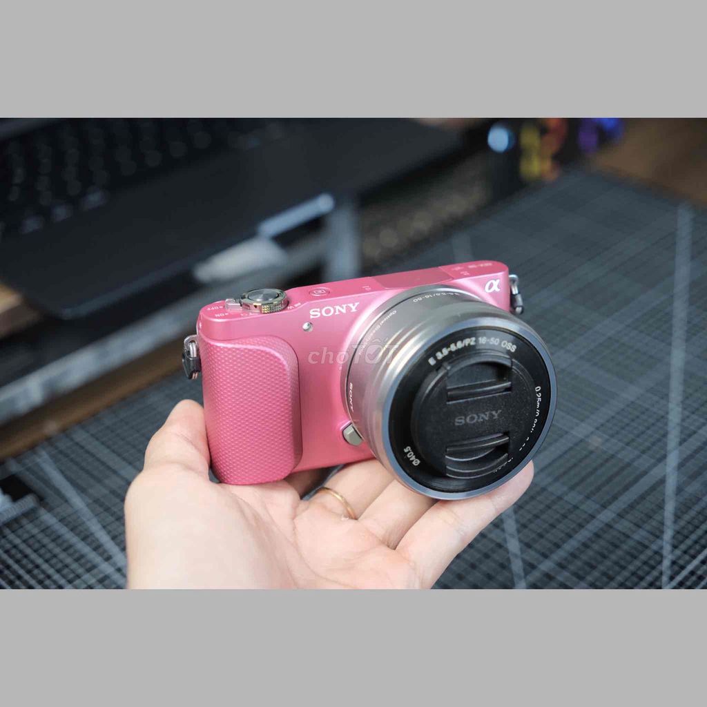 Máy ảnh Sony NEX-3N màu Hồng. Mua bán Máy ảnh, Máy quay tại Huyện Thống Nhất Đồng Nai được đăng bởi Babybun hình 1