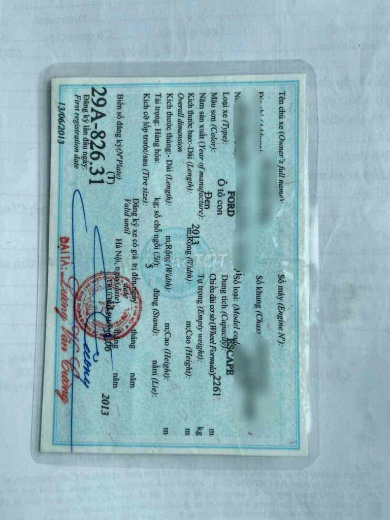 Ford Escape 2013 XLS 2.3 AT 4X2 - 6789 km. Mua bán Ô tô tại Quận Tây Hồ Hà Nội được đăng bởi Phúc anh hình 10