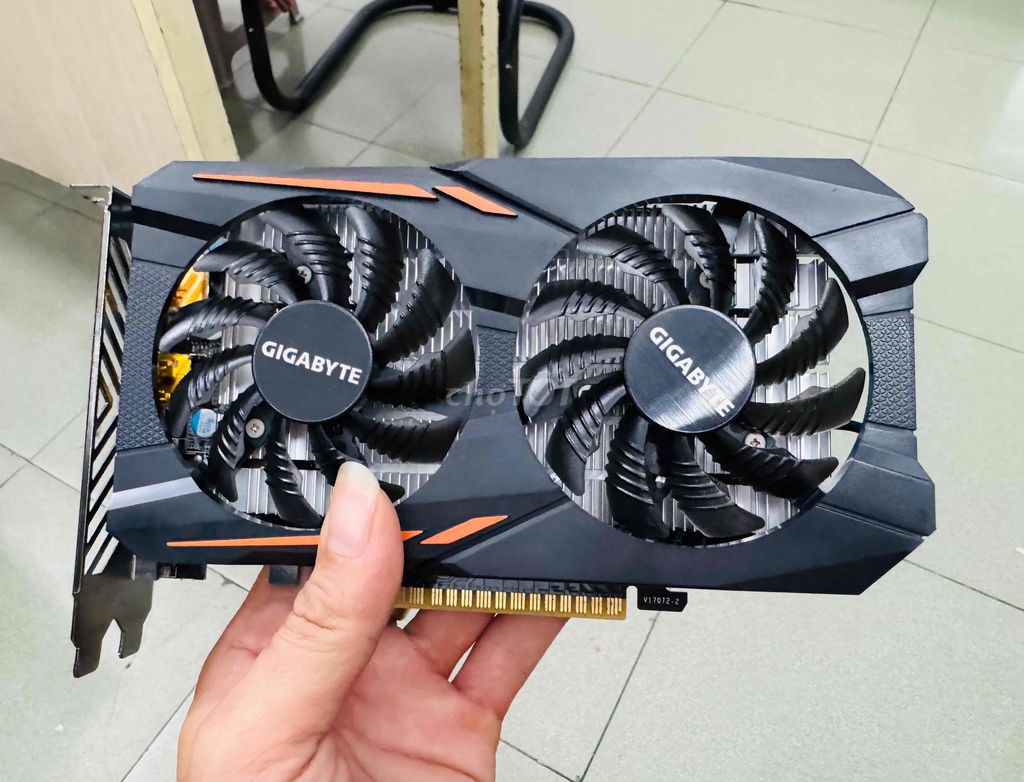 Card Gigabyte GTX 1050Ti 4GB chuẩn đẹp. Mua bán Linh kiện (RAM, Card...) tại Quận 12 Tp Hồ Chí Minh được đăng bởi Anh Tuan hình 1
