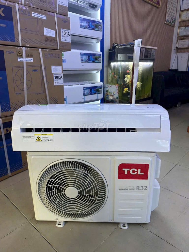 Máy lạnh TCL 1.5 HP Trắng Inverter. Mua bán Máy lạnh, điều hoà tại Quận Bình Tân Tp Hồ Chí Minh được đăng bởi HIỀN ĐIỆN MÁY TRẢ GÓP  hình 1