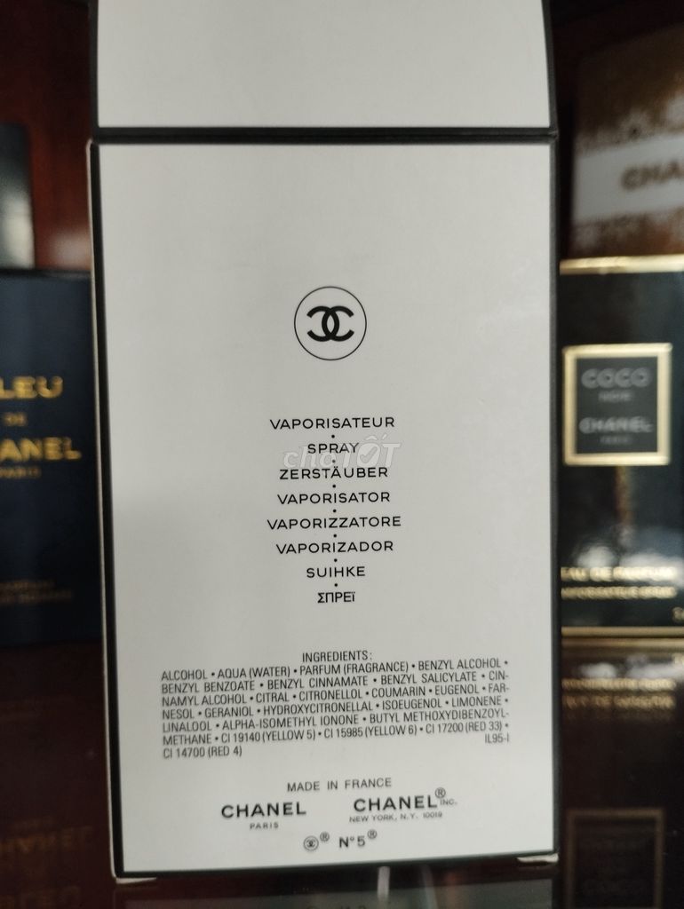 Chanel No5 Mẫu Mới Xách Tay Pháp