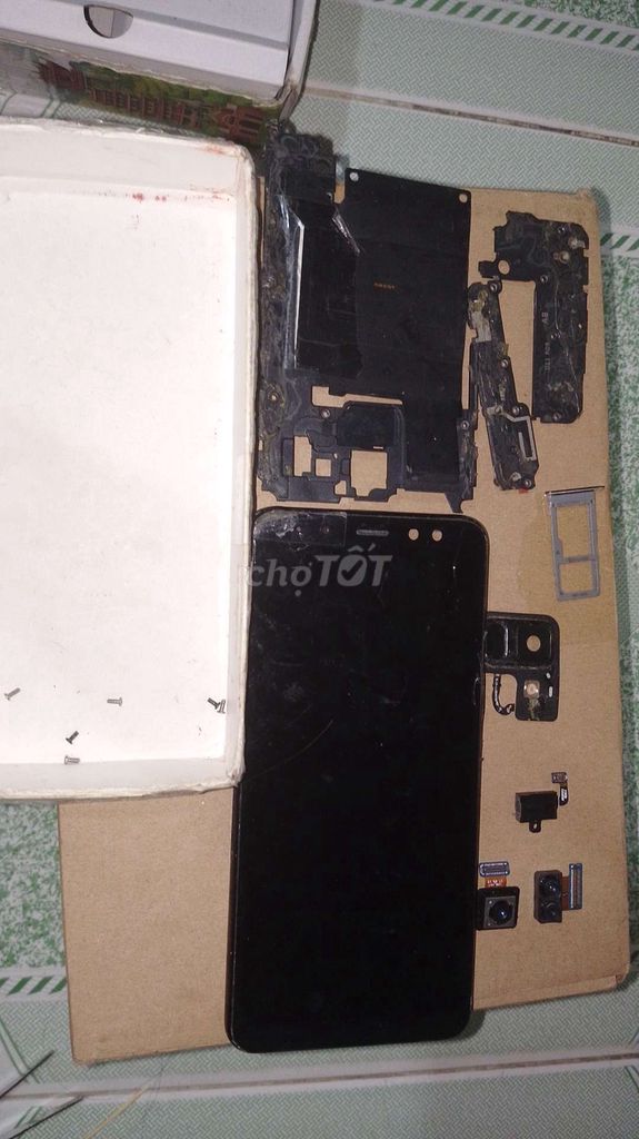 Linh kiện Samsung Galaxy A8 2018 Đen. Mua bán Linh kiện (RAM, Card...) tại Quận Bình Thạnh Tp Hồ Chí Minh được đăng bởi Bán đồ cũ hình 1