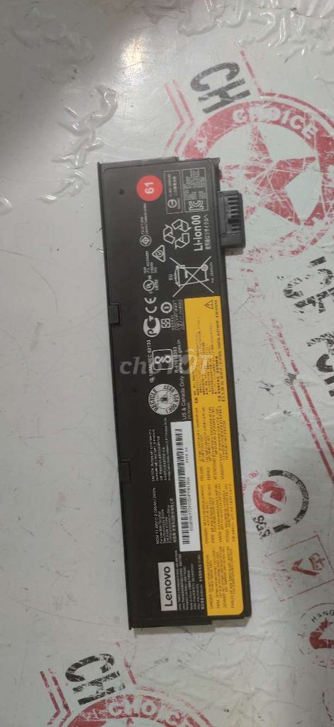 Pin rời (ngoài) Thinkpad T480. Mua bán Laptop tại Quận Thanh Khê Đà Nẵng được đăng bởi Liêm Lê hình 1
