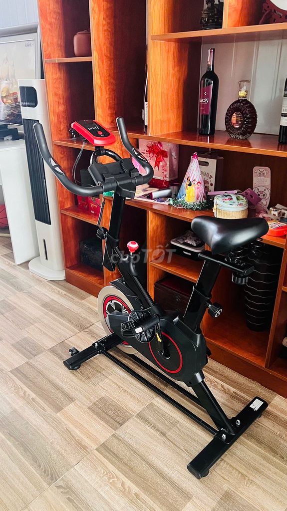 Xe đạp thể dục Đen Mới 99%