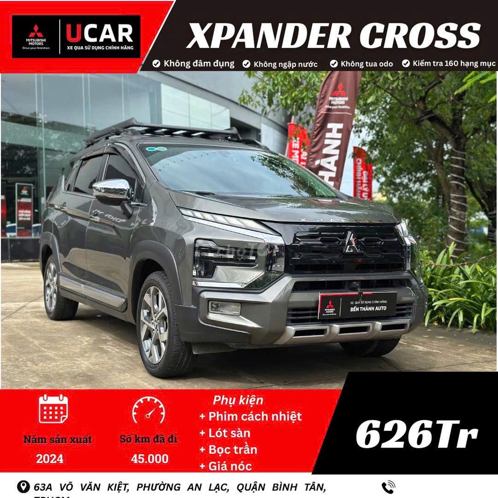 Mitsubishi XPANDER CROSS 2024. Mua bán Ô tô tại Quận Bình Tân Tp Hồ Chí Minh được đăng bởi Xe đã qua sử dụng giá tốt  hình 1