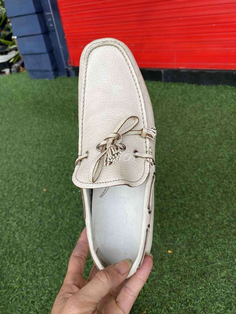 Giày sezi 39  lười Bally nam da thật trắng kem. Mua bán Giày dép tại Quận Thanh Khê Đà Nẵng được đăng bởi lanh pham hình 3