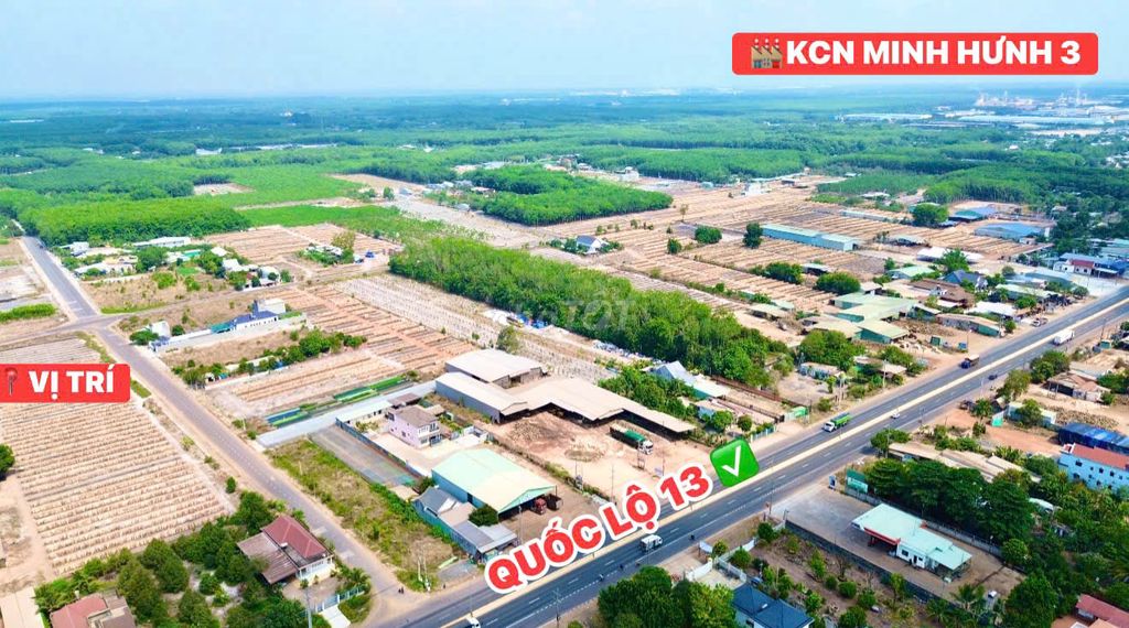 Đất thổ cư ngay thị trấn thuận tiện kinh doanh