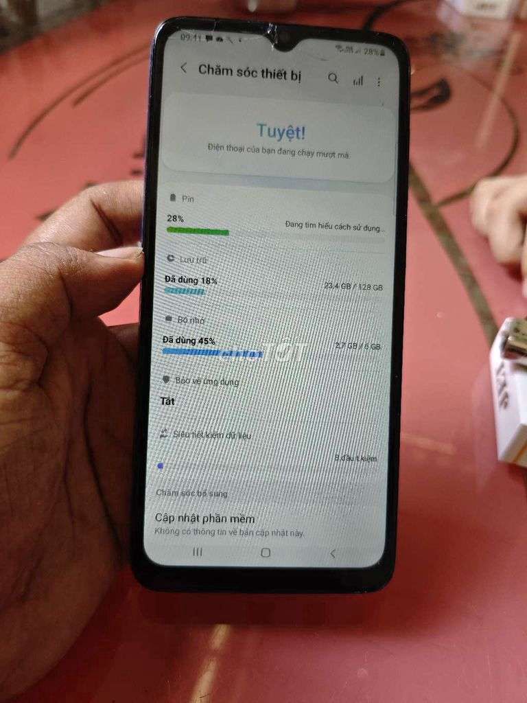 Samsung Galaxy A70 8GB 128GB Xanh. Mua bán Điện thoại tại Thành phố Cà Mau Cà Mau được đăng bởi Lý Hào Store hình 1