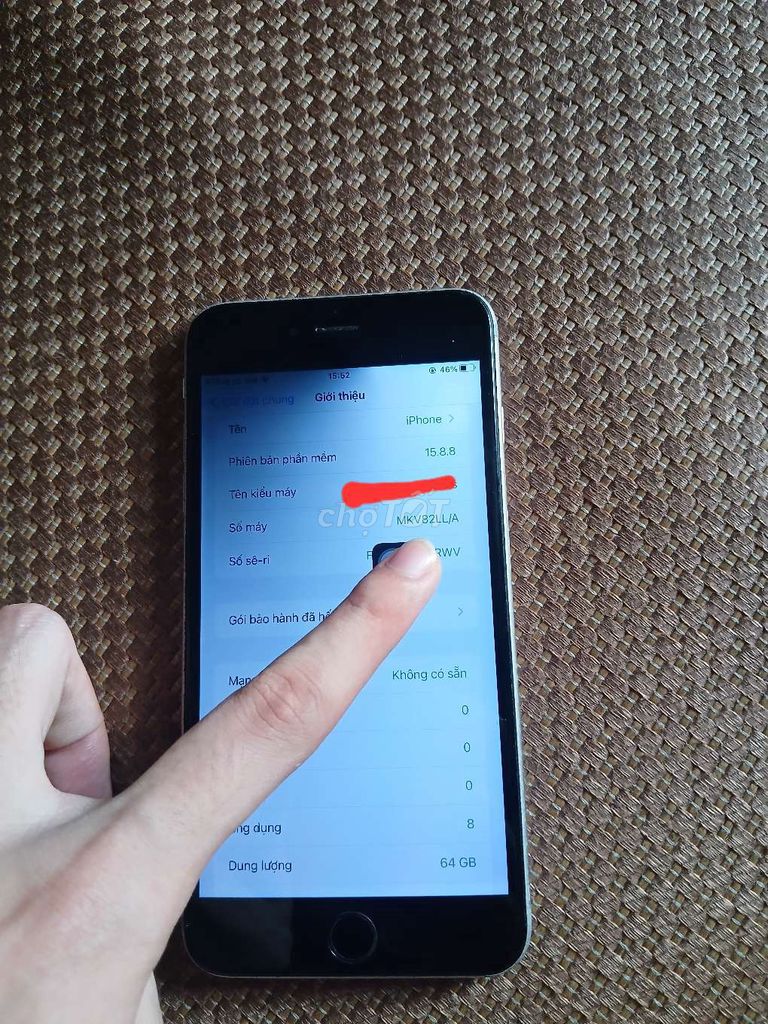 Apple iPhone 6s Plus 64GB Bạc Đã sử dụng. Mua bán Điện thoại tại Quận Nam Từ Liêm Hà Nội được đăng bởi 03.Hoàng Anh hình 1