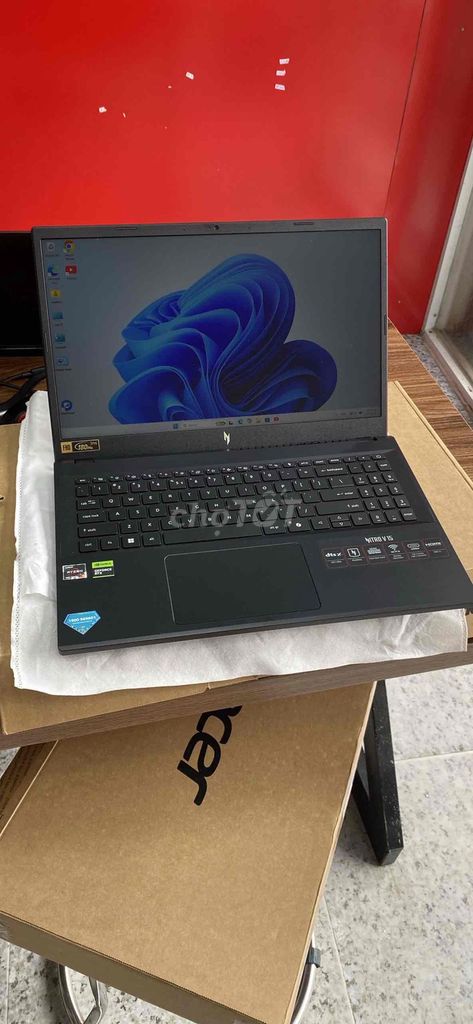 Acer Nitro V15 ryzen 5 7535H 15.6 inch 16GB/512GB. Mua bán Laptop tại Thành phố Thủ Dầu Một Bình Dương được đăng bởi Kho Laptop Bình Dương Thanh Lý Giá Rẻ hình 1