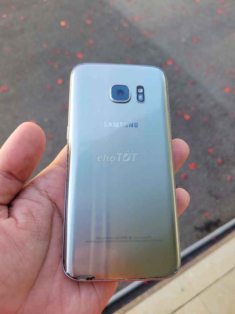 Samsung Galaxy S7 Bạc Đã sử dụng. Mua bán Điện thoại tại Huyện Long Thành Đồng Nai được đăng bởi Quốc hình 1