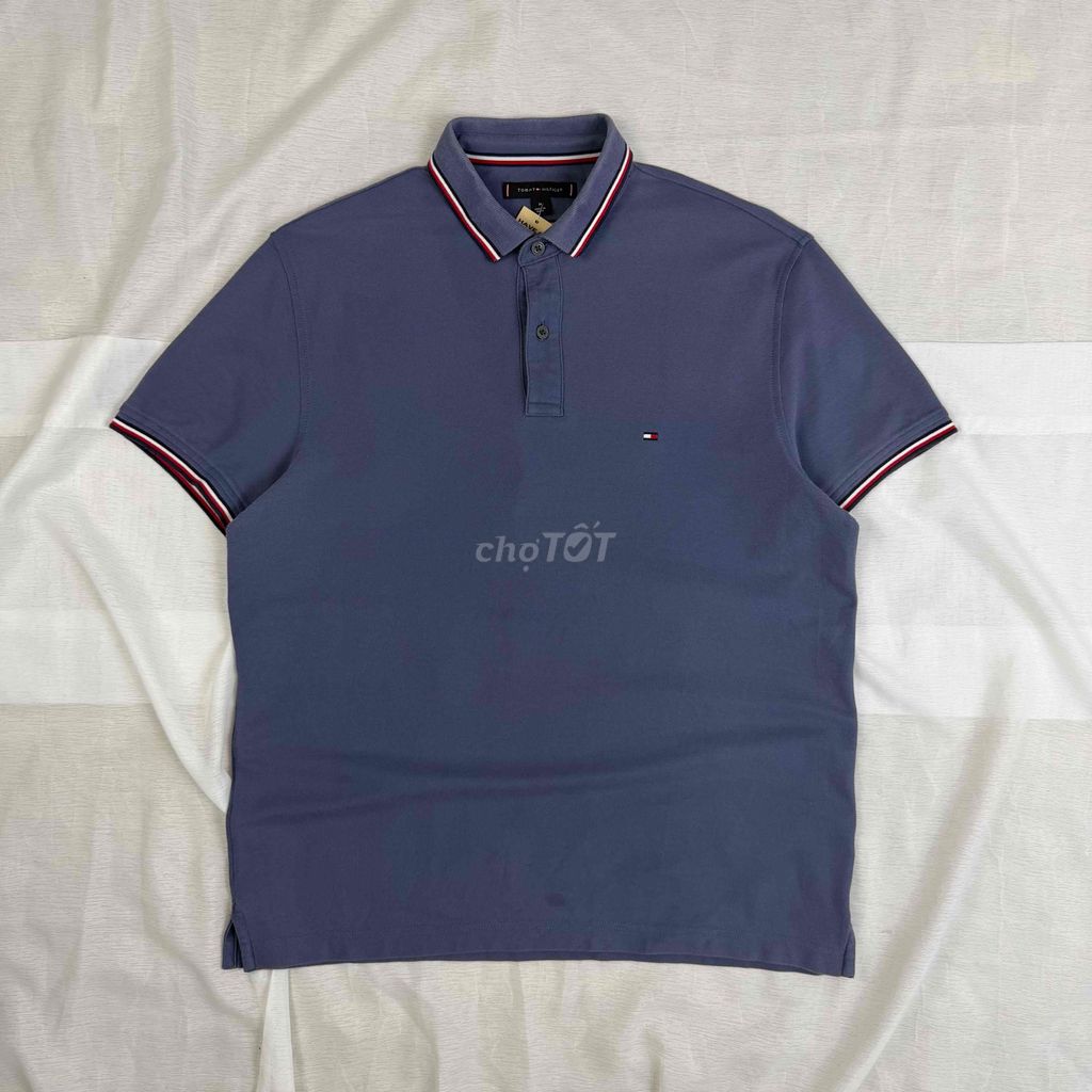 Áo Polo Tommy Hilfiger Nam Xám xanh M. Mua bán Quần áo tại Quận Ngũ Hành Sơn Đà Nẵng được đăng bởi Bạch Lê Hoàng hình 1