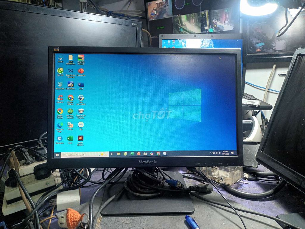 Màn hình ViewSonic 19 inch Đẹp y hình. Mua bán Phụ kiện (Màn hình, Chuột...) tại Quận Hải Châu Đà Nẵng được đăng bởi Anh Lý hình 1