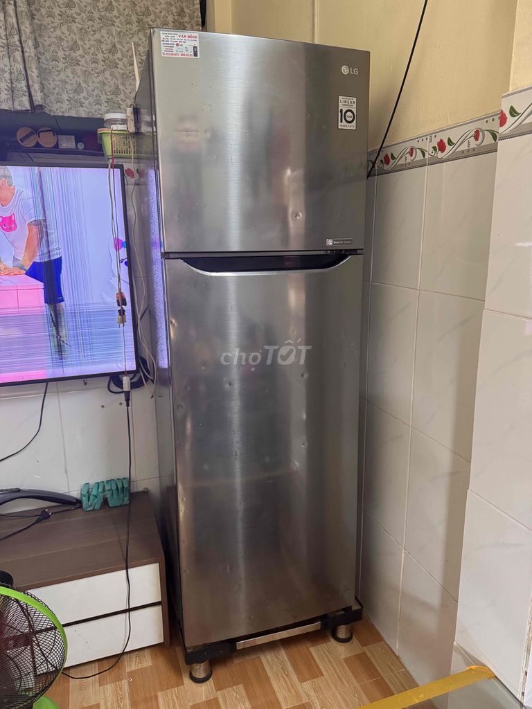 Tủ lạnh LG Inverter màu Bạc. Mua bán Tủ lạnh tại Quận 7 Tp Hồ Chí Minh được đăng bởi ninô hình 1