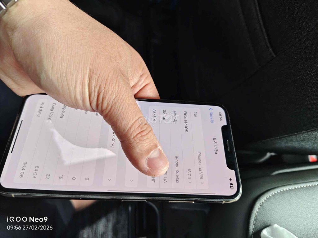 Apple iPhone XS Max Lock fix Qt. Mua bán Điện thoại tại Thị xã Bến Cát Bình Dương được đăng bởi Nin hình 1