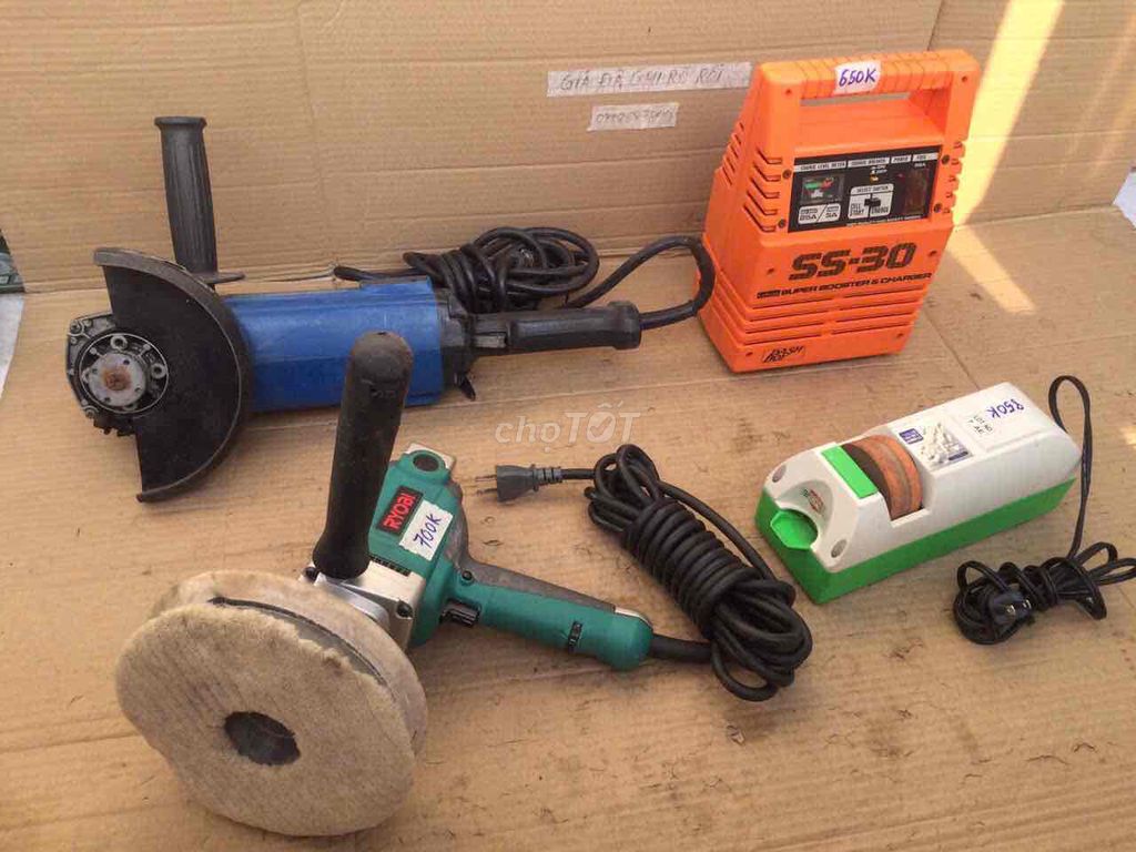 Máy đánh bóng, mài dao, mài góc, sạc bình ắc quy. Mua bán Đồ chuyên dụng, Giống nuôi trồng tại Quận Bình Tân Tp Hồ Chí Minh được đăng bởi NgoLinh hình 1
