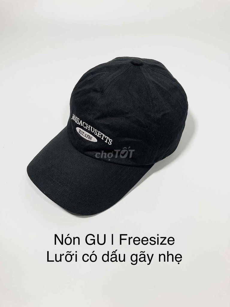Nón Nhật GU Freesize. Mua bán Phụ kiện thời trang khác tại Quận Thanh Khê Đà Nẵng được đăng bởi Glee 2Hand  hình 1