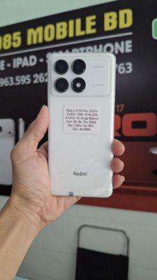 Xiaomi Redmi K70 Pro 16GB/256GB Trắng