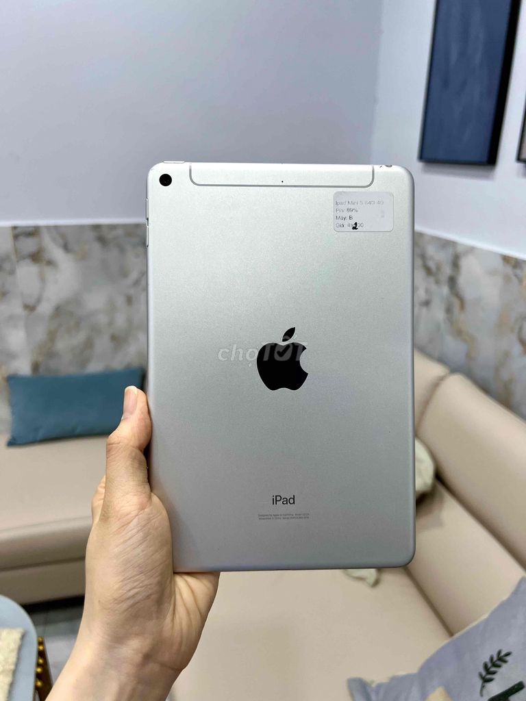 Apple iPad Mini 5 64GB Bạc 4G/Wifi. Mua bán Máy tính bảng tại Huyện Hóc Môn Tp Hồ Chí Minh được đăng bởi SIRI STORE HCM hình 1