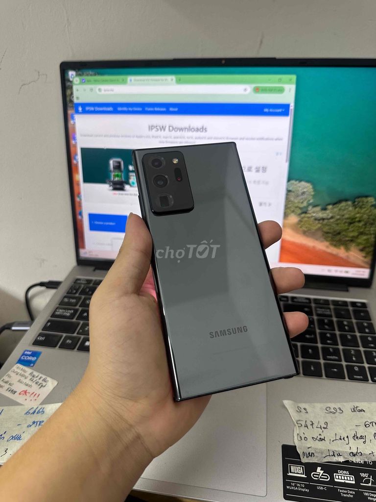 Samsung Note 20 Ultra Đen 256GB. Mua bán Điện thoại tại Quận Đống Đa Hà Nội được đăng bởi Hoàng quân store hình 1