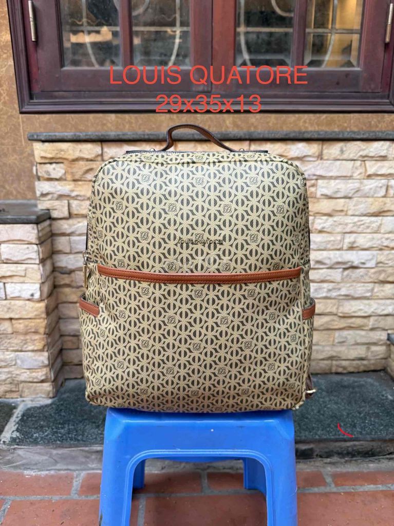 Balo LOUIS QUATORE màu đẹp, da thật. Mua bán Túi xách tại Huyện Thanh Trì Hà Nội được đăng bởi Shop Đồ Si hình 1