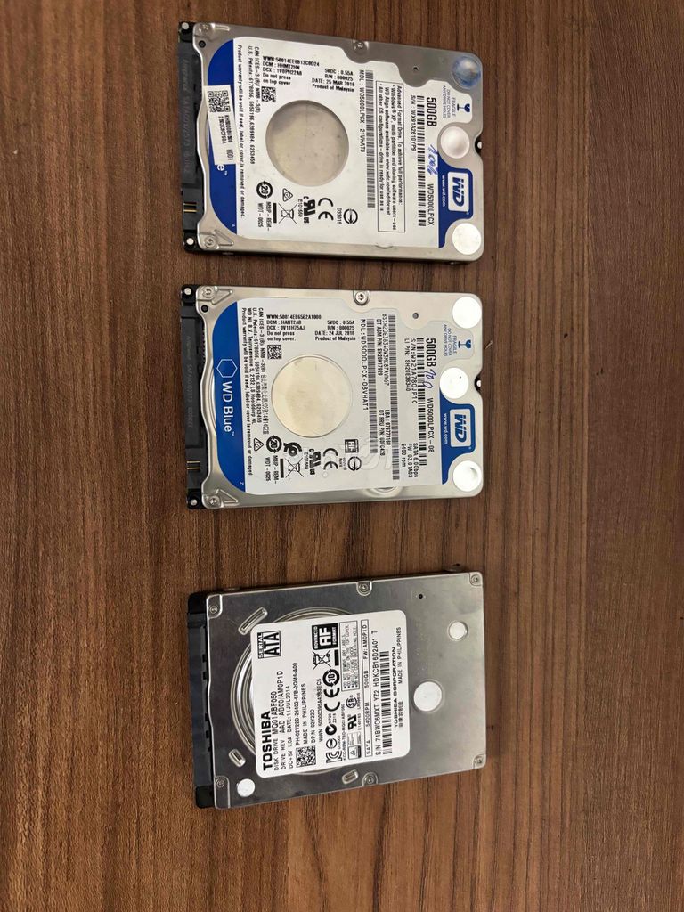 Ổ cứng HDD 500GB SATA 2.5 inch. Mua bán Linh kiện (RAM, Card...) tại Quận 3 Tp Hồ Chí Minh được đăng bởi MrFast hình 1