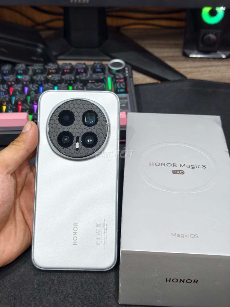 Honor Magic 8 Pro 512GB Bạc. Mua bán Điện thoại tại Quận Hải Châu Đà Nẵng được đăng bởi phuc nguyen hình 1