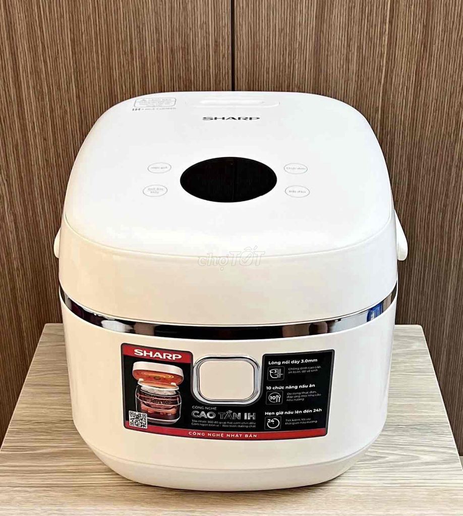 Nồi cơm điện Cao tần Sharp KS-IH18IX-WH. Mua bán Bếp, lò, đồ điện nhà bếp tại Thành phố Thủ Đức Tp Hồ Chí Minh được đăng bởi Khôi Minh hình 1