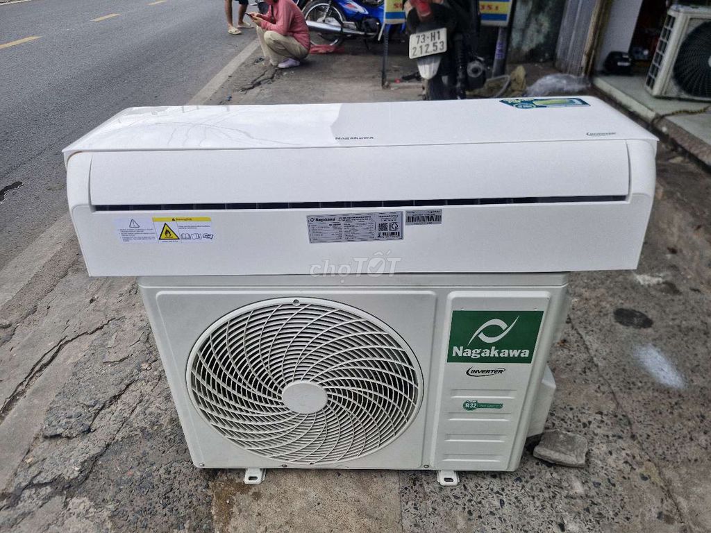 [Hồ Chí Minh] # Thanh lý máy lạnh Nagakawa 2hp inverter 2024 còn bảo hành