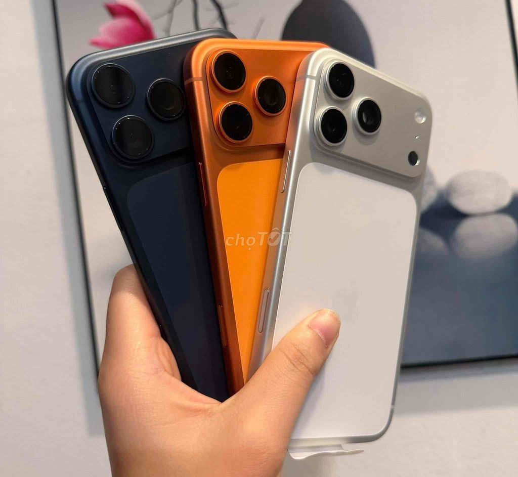 Apple iPhone 17 Pro Max 256GB Mỹ Mới Đủ màu. Mua bán Điện thoại tại Quận Tân Bình Tp Hồ Chí Minh được đăng bởi NTA Store Chuyên Iphone Chính hãng bao nợ xấu hình 1