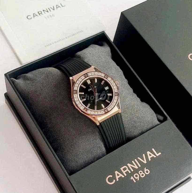 Đồng hồ Carnival 8168L Nữ Kính sapphire. Mua bán Đồng hồ tại Huyện Nhà Bè Tp Hồ Chí Minh được đăng bởi LÊ ANH hình 1