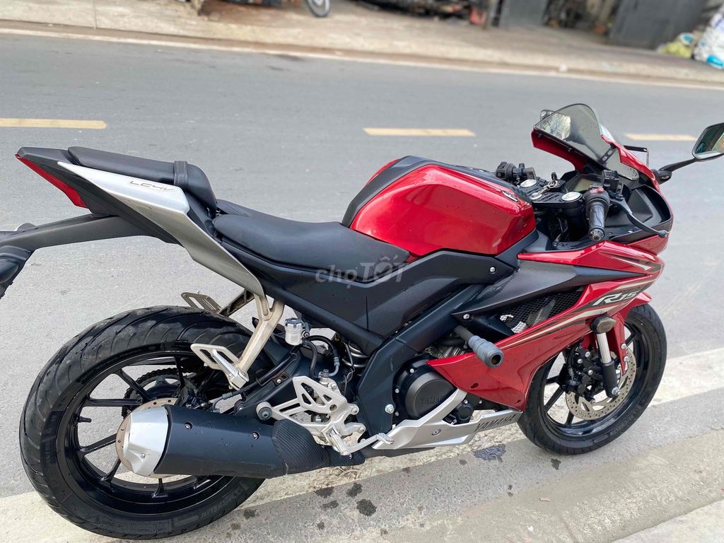 Yamaha R15 2022 màu Đỏ. Mua bán Xe máy tại Huyện Hóc Môn Tp Hồ Chí Minh được đăng bởi xe máy Tùng Liên  hình 10